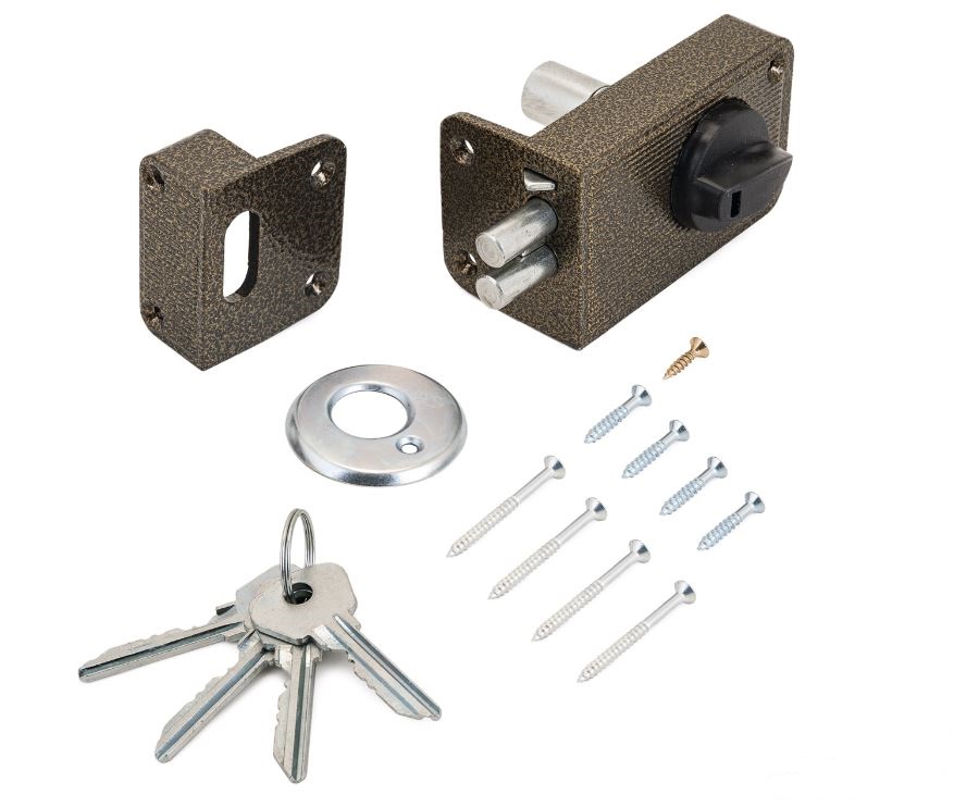 Д-град Зенит ЗН2-3 Бронза Замок накладной (16)