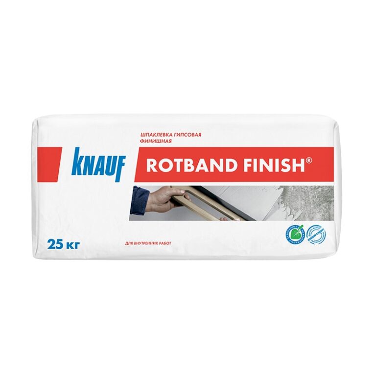 Шпаклевка гипсовая финишная Knauf Rotband Finish, 25 кг — изображение 2