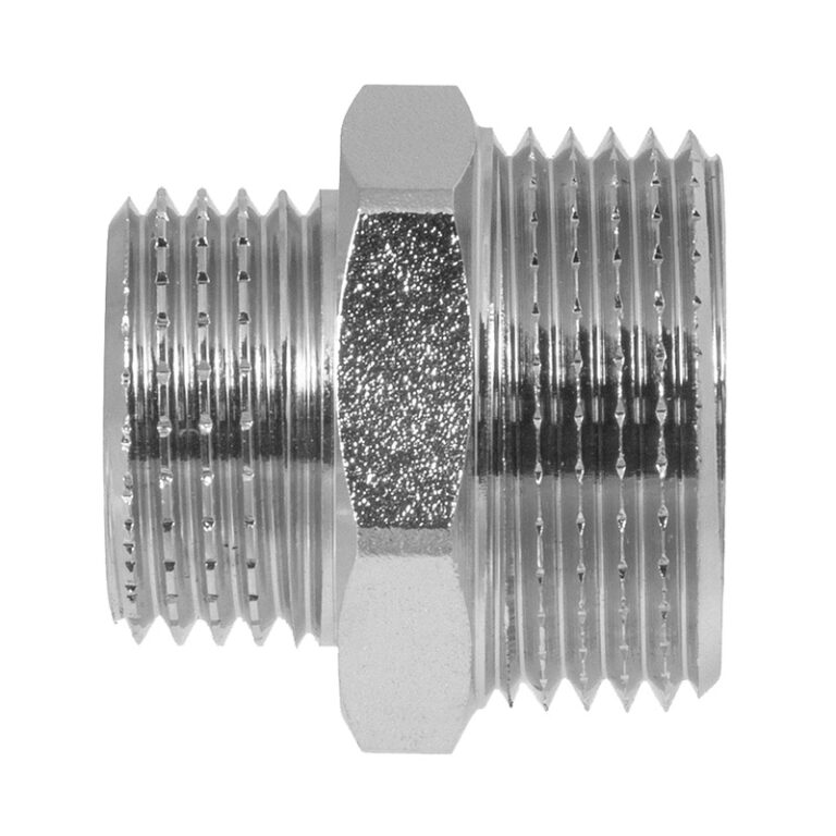 Ниппель (бочонок) переходной 3/4" x 1/2" НР — изображение 2