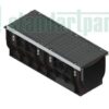 Лоток водоотводный PolyMax DN300 пластиковый с крышкой чугунной кл. E (к-т) 0874095