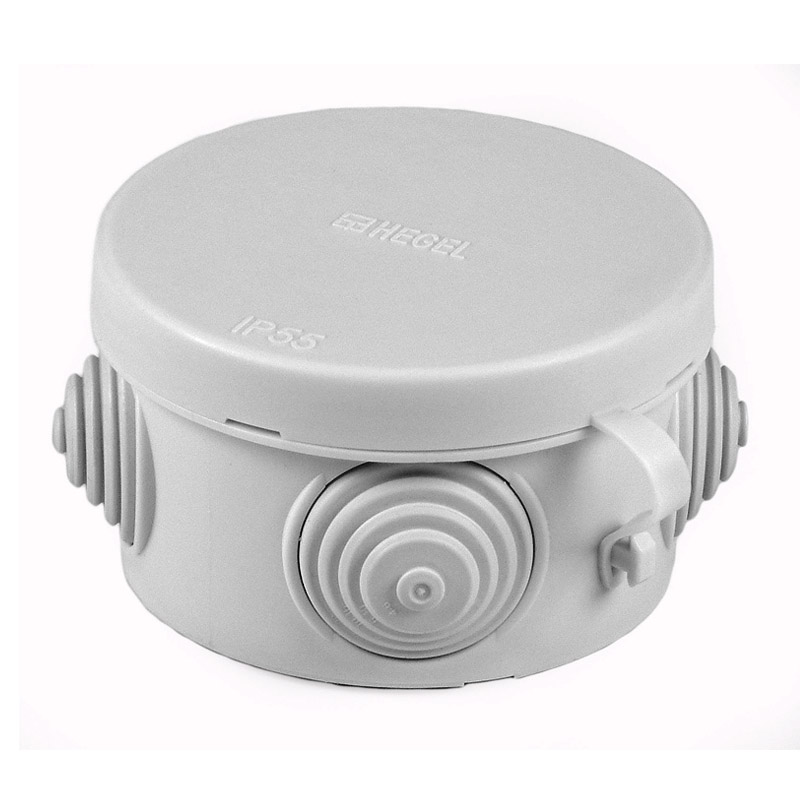 Коробка разветвительная КР-2601-И о/у 4 ввода, d=65мм h=40мм, IP55 — изображение 2