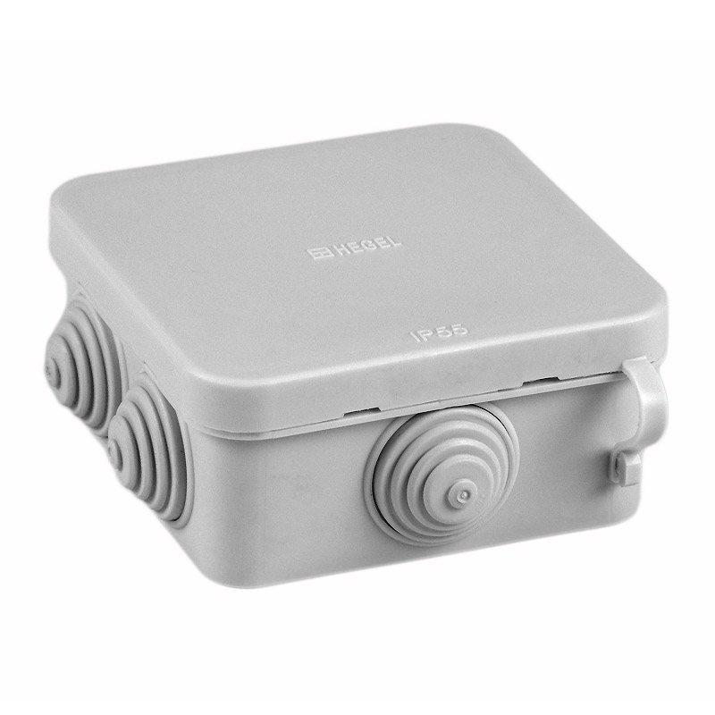 Коробка разветвительная КР-2603-И о/у 6 вводов, 85х85х40мм, IP55 — изображение 2