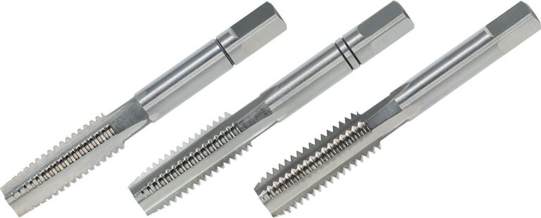 Метчики ручные VOLKEL M5x0.8, комплект из 3 штук