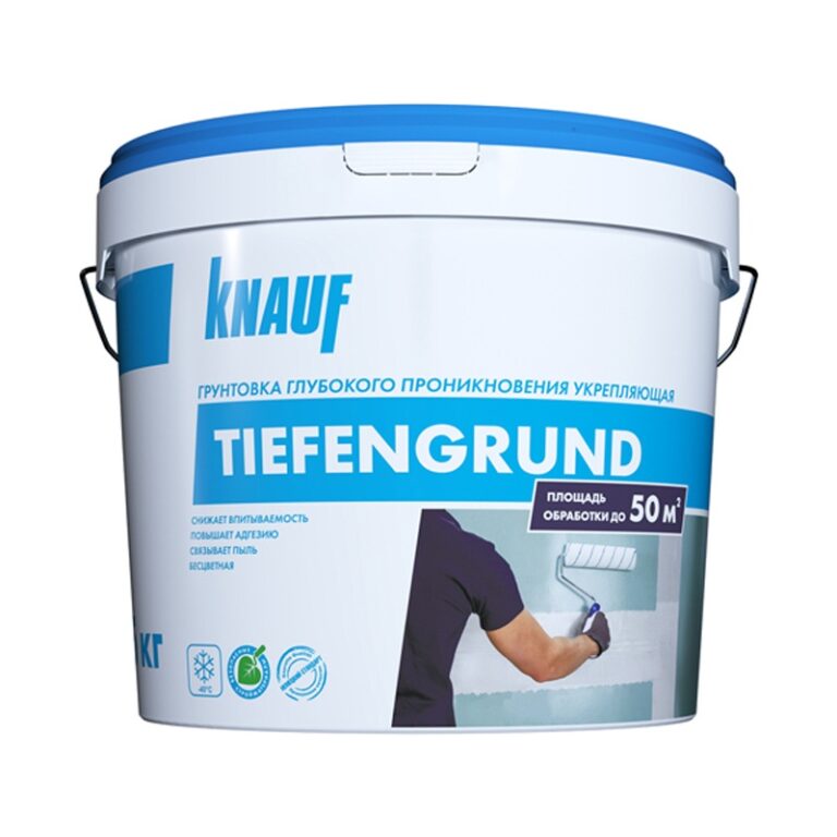Грунтовка Knauf Tiefengrund универсальная глубокого проник. (5 кг) — изображение 2