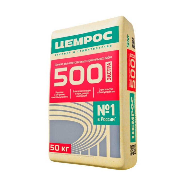 Цемент Цемрос ЦЕМ II/А-Ш 42,5Н, М-500, Д20 (50 кг) — изображение 2