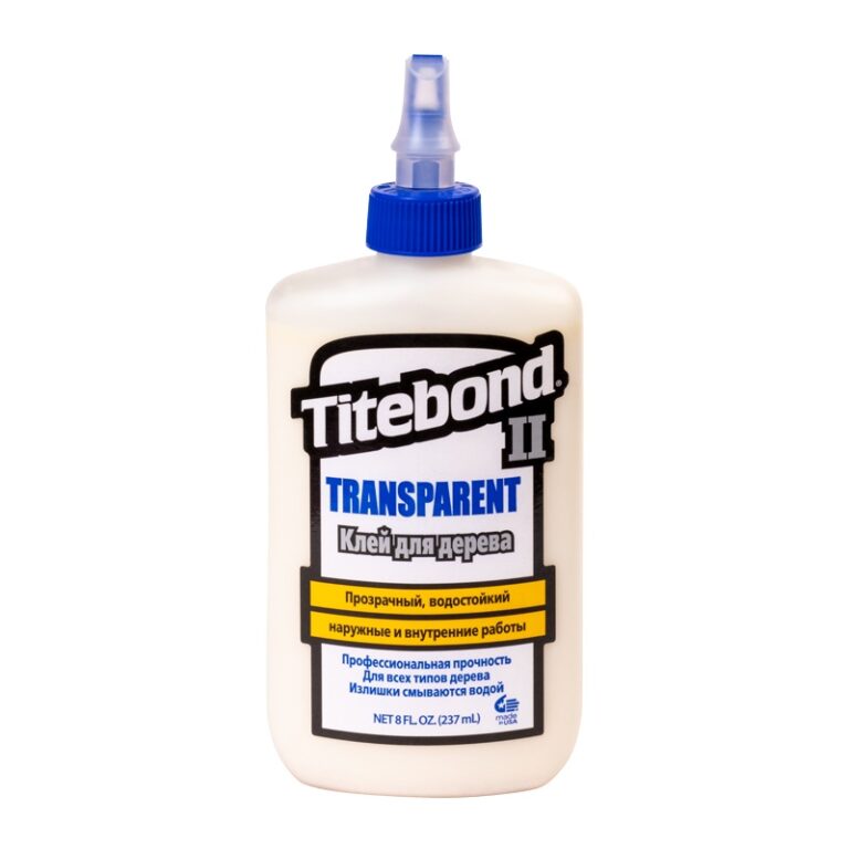 Клей II для дерева и паркета Titebond прозрач. влагостойкий (0,237 л) — изображение 2