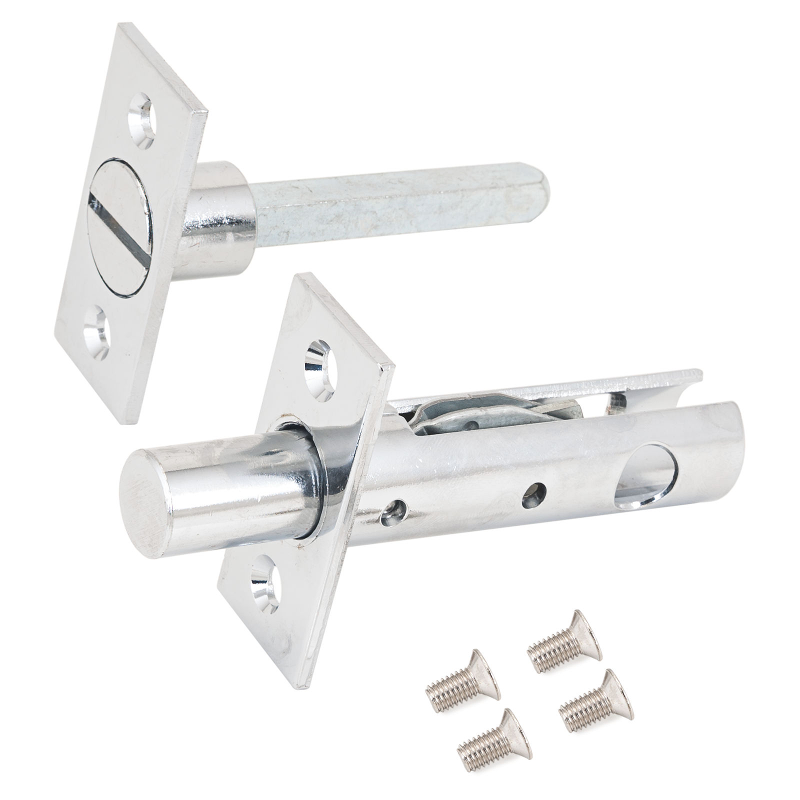 Задвижка Апекс торцевая FL-0360-CR хром (48,12)