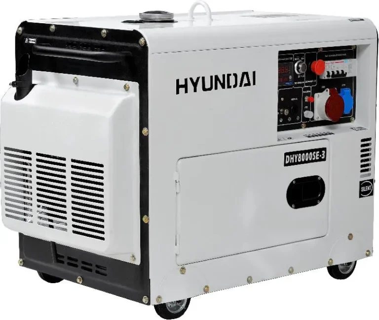 Электростанция дизельная Hyundai DHY 8000SE-3