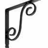 Кронштейн кованый Домарт 225х225 мод.3 СУЗДАЛЬ черный (10)