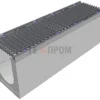 Лоток водоотводный бетонный Super DN200 h=330 с решеткой чугунной ВЧ (комплект) кл. Е600