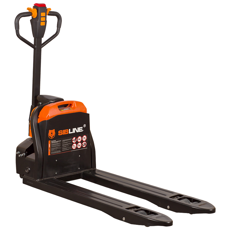 Тележка электрическая самоходная, 2 АКБ Li-Ion, 1500 кг Вилы: 1150 , АКБ Li - Ion, SLL, SIBLINE, резиновые колеса — изображение 2