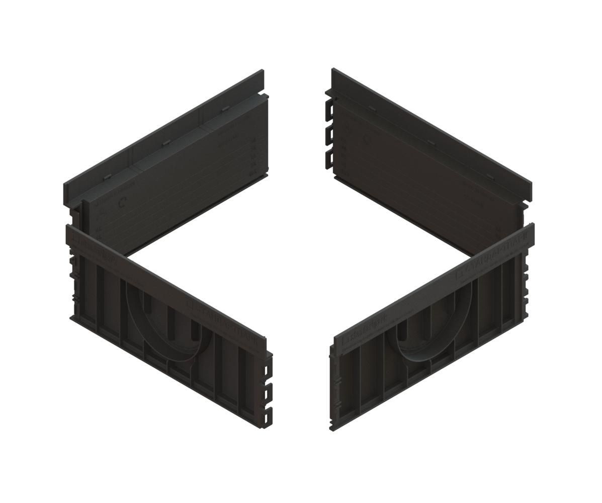 Надставка пластиковая на дождеприемник 300х300 — изображение 2