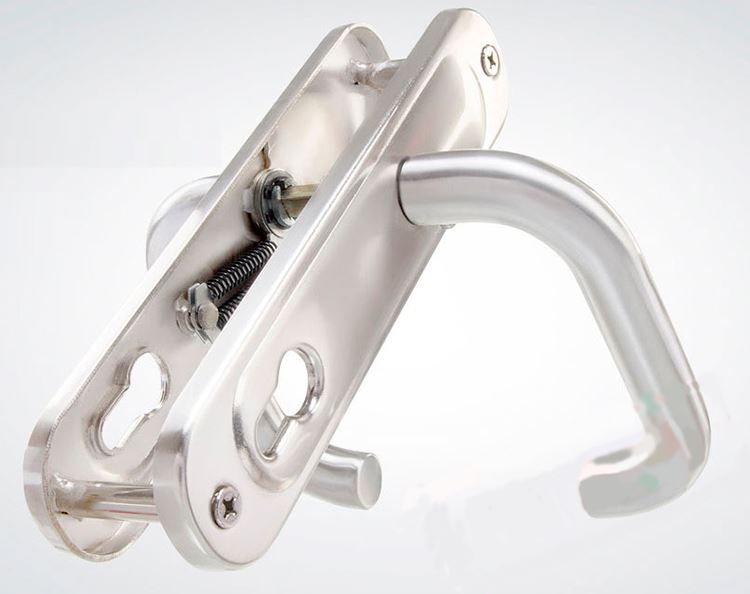 Крит Р85-5859У-Хш 9*9 мм д/противопож. хром шлиф. арт.02059 Комплект ручек (20)