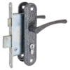 СТАНДАРТ Россия ЗВ4-3.07С серебро Замок врезной с/руч (10)