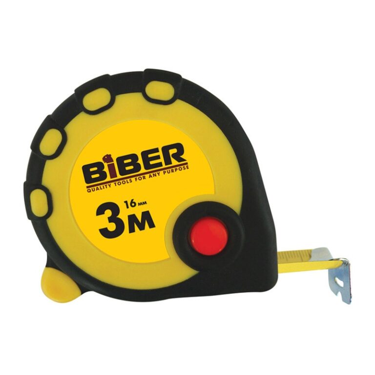 Рулетка Biber 40091 Standart 3 м/16 мм — изображение 2