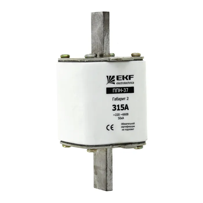 Плавкая вставка ППН-37 400/160А габарит 2 EKF PROxima