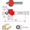 Фреза Атака 562255 кромочная калевочная D25.5/ф12/H12.7