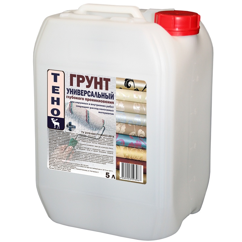 ВД грунт акрил. Ивитек глубокого проникновения мороз. (5 л) — изображение 2