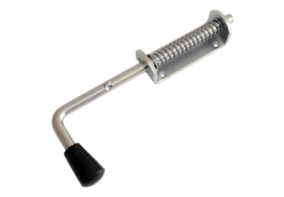 Засов Домарт пружинный (110) 250мм мод.2 цинк d-13мм (10)