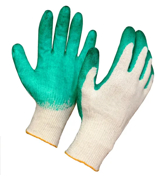 Перчатки х/б с одним латексным покрытием — изображение 2