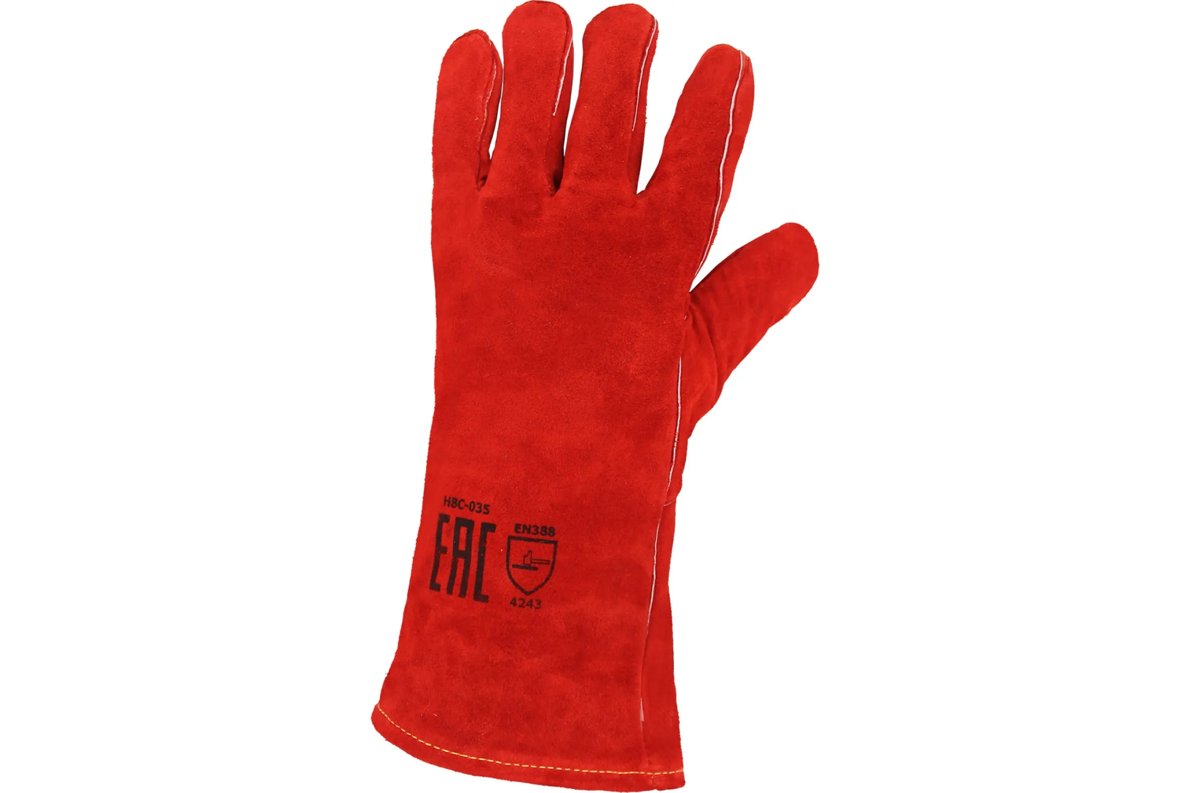 Краги спилковые ТРЕК утепленные — изображение 4