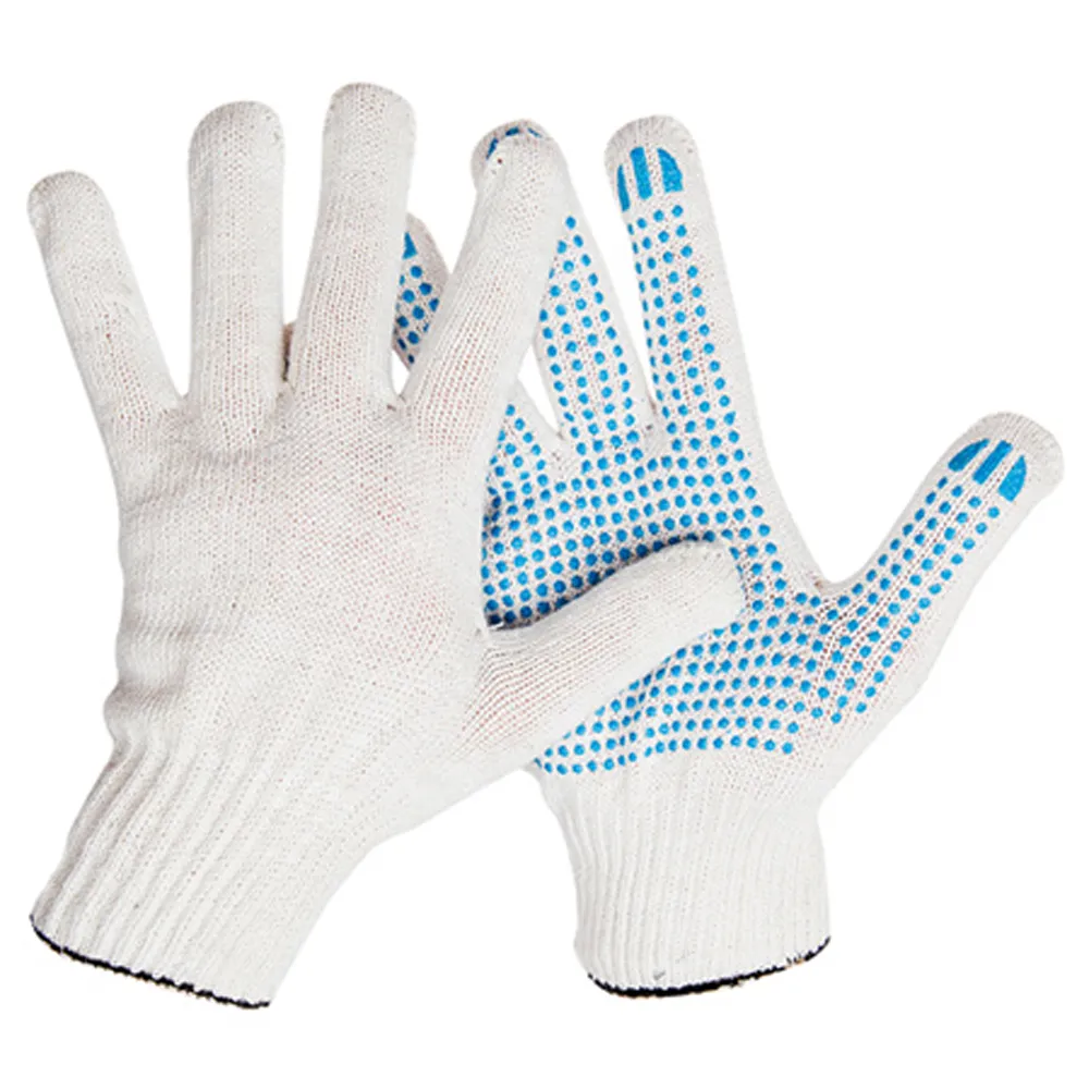 "Перчатки х/б с ПВХ напылением 7 класс 5 нитей ""ЛЮКС""" — изображение 3