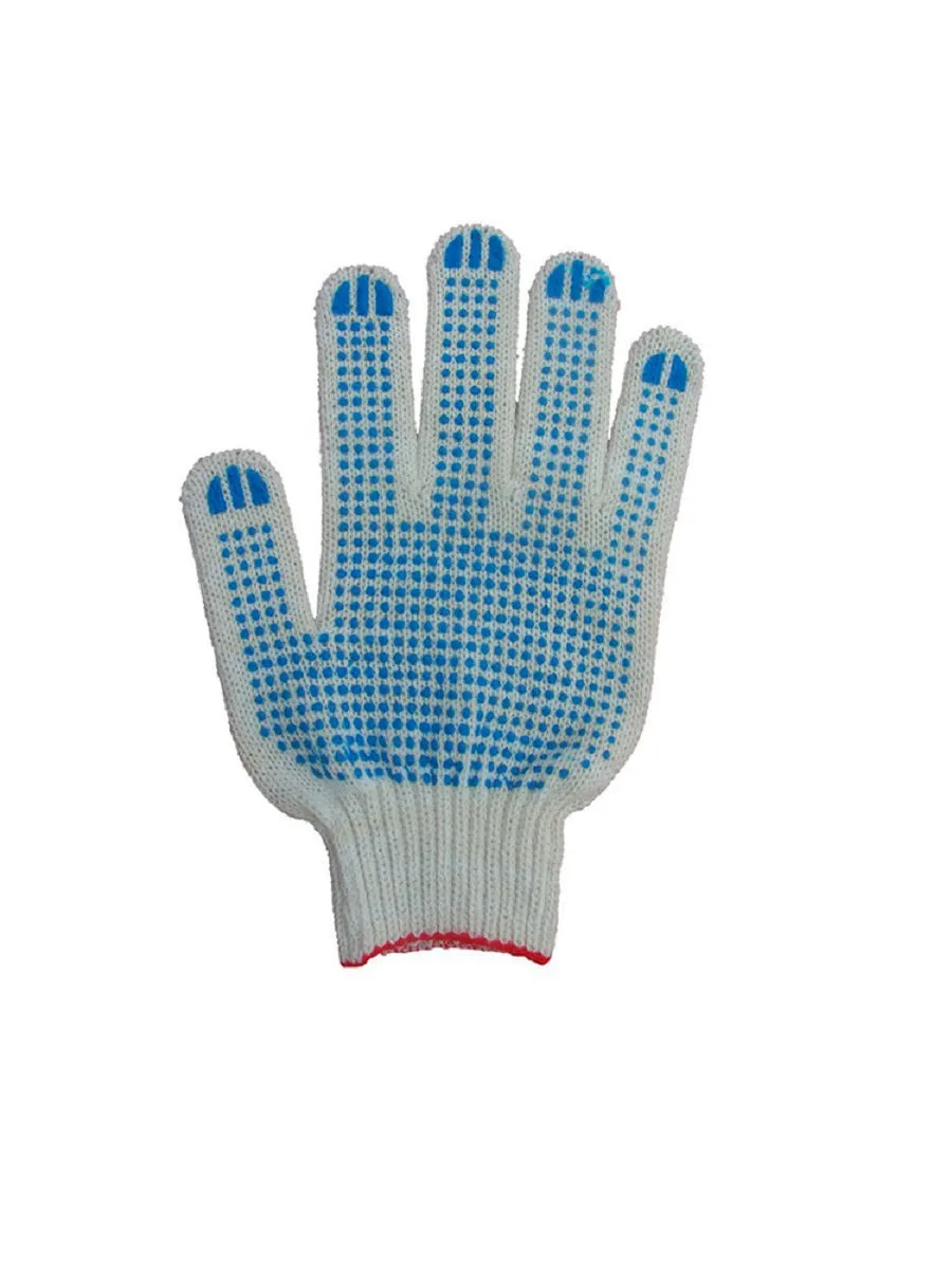 "Перчатки х/б с ПВХ напылением 7 класс 5 нитей ""ЛЮКС""" — изображение 5