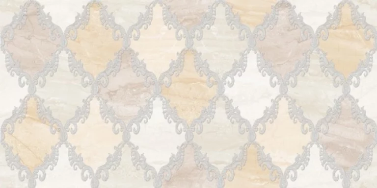 Декор Beryoza Ceramica Дубай 3 светло-бежевый 250*500 мм