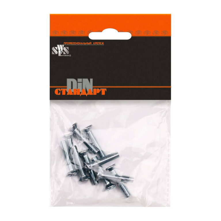 Винт SWFS DIN7985 М6х40 (8 шт) пакетик — изображение 4