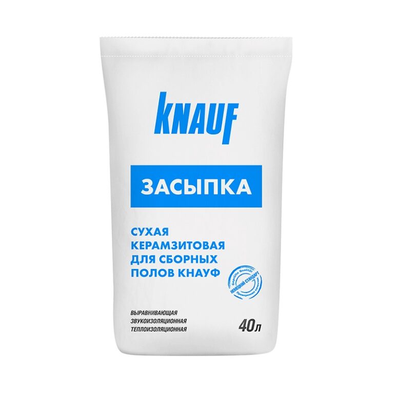 Засыпка сухая керамзитовая для пола Knauf, 40 л — изображение 2