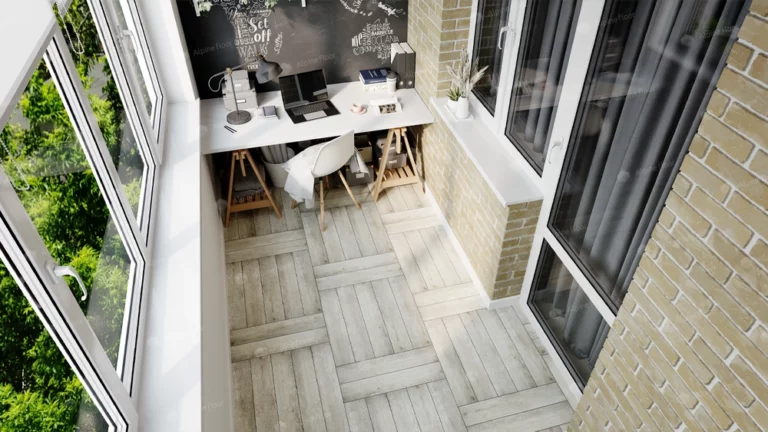 Виниловый ламинат Alphin Floor Expressive Parquet Снежная Лавина 6 мм (упак = 1,48 м2) — изображение 2