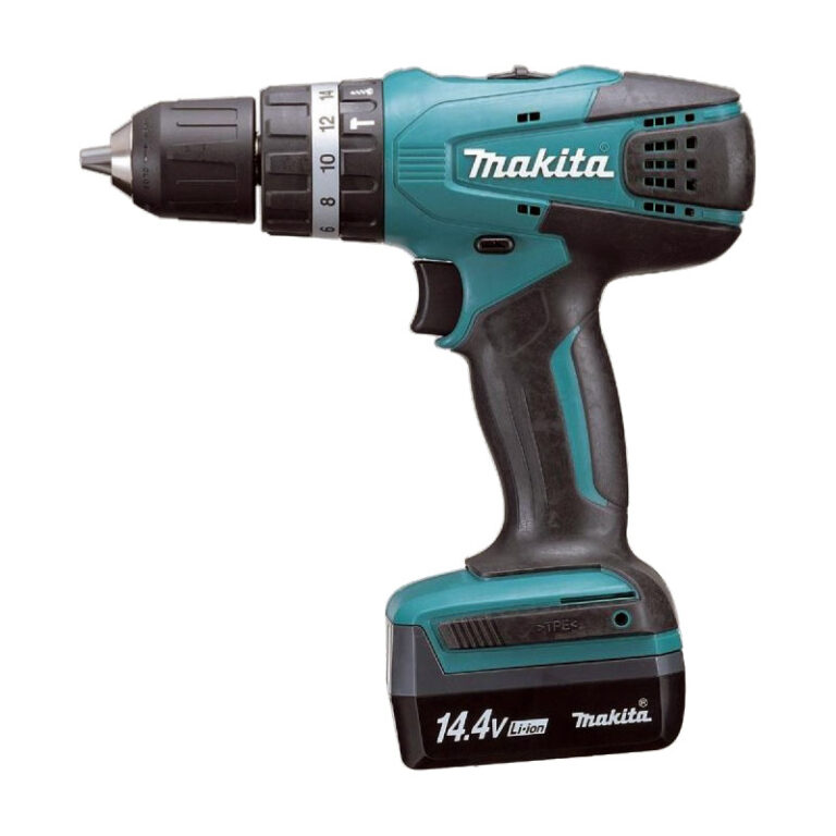 Дрель-шуруповерт Makita DF347DWE, 2 аккумулятора Li-ion (1,5Ач), 14,4V, 10 мм, 30 Нм, кейс — изображение 5