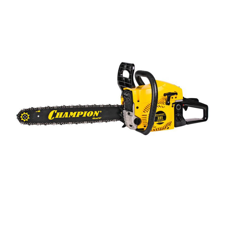 Бензопила Champion 251-18", 2,3 кВт, 45 см, шаг 0,325, паз 1,5 мм, легкий старт, 72 звена — изображение 6
