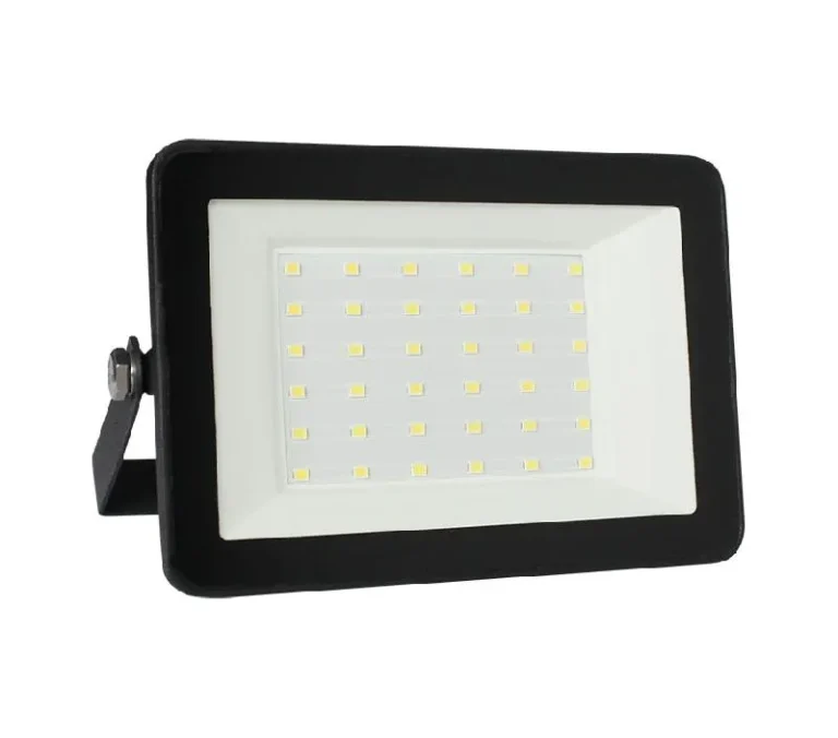 Светодиодный прожектор RSV-SFL-3-10W-6500K-IP65, 6500K, 10 W SMD, IP 65,цвет чёрный, слим