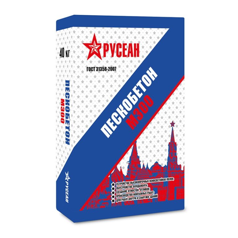 Пескобетон Русеан М-300, 40 кг — изображение 2