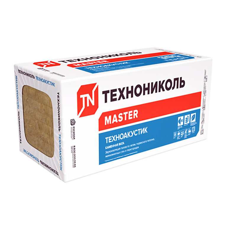 Утеплитель Технониколь Техноакустик 1200х600х50 мм, 8 шт — изображение 2