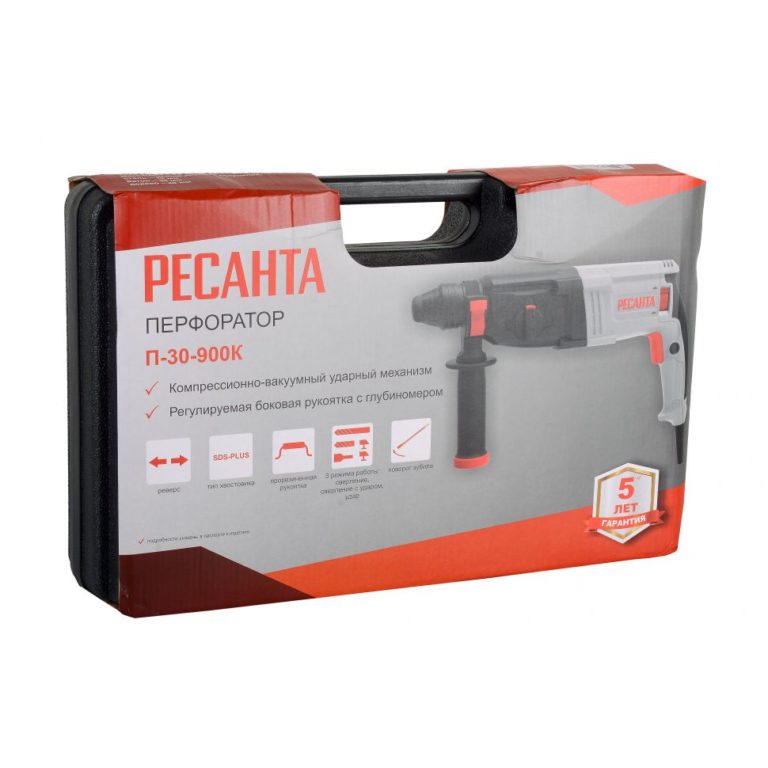 Перфоратор П-30-900К Ресанта