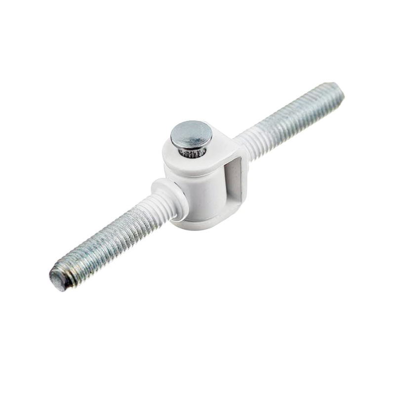 Петля ввертная ПВВ-1, L=88 мм, М8, белая — изображение 2