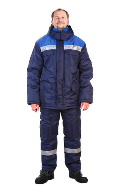 "Костюм мужской утепленный ""Борей- Экстра"" цв.василек/синий СОП р.48-50/5-6"
