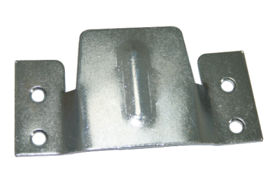 Кунгур захват мебельный цинк 4 отв. (с ребром жесткости) (100,10!!!)