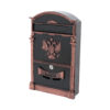 Ящик почтовый АЛЛЮР №4011В "Герб" старая медь (5)