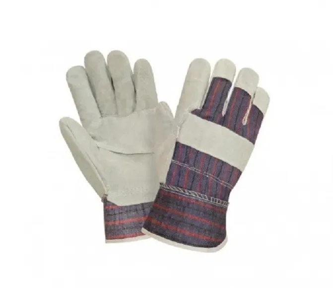 Перчатки спилковые комбинированные утепленные "Трал" — изображение 2