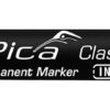 Маркер перманентный белый PICA Classic 522/52 Instant White