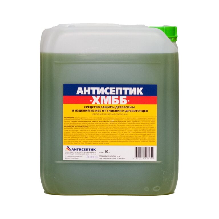 Антисептик ХМББ двойная защита древесины (10 л) — изображение 2