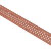 Решетка водоприемная Basic DN100 медная штампованная щелевая кл. А15