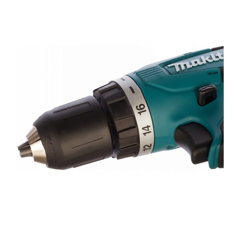 Дрель-шуруповерт Makita DF347DWE, 2 аккумулятора Li-ion (1,5Ач), 14,4V, 10 мм, 30 Нм, кейс — изображение 7