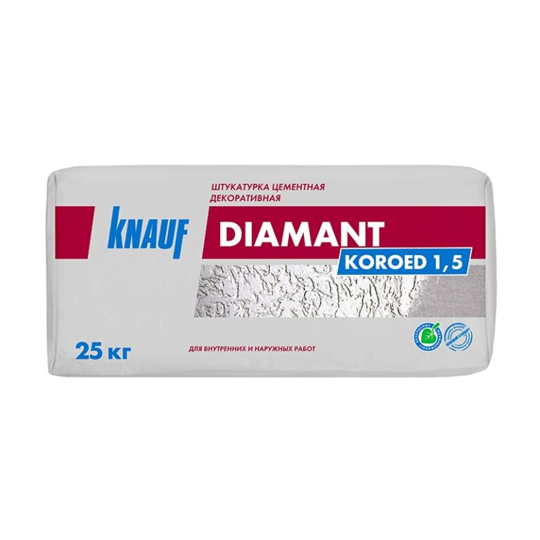 Штукатурка декоративная Knauf Diamant короед 1,5 мм, 25 кг — изображение 2
