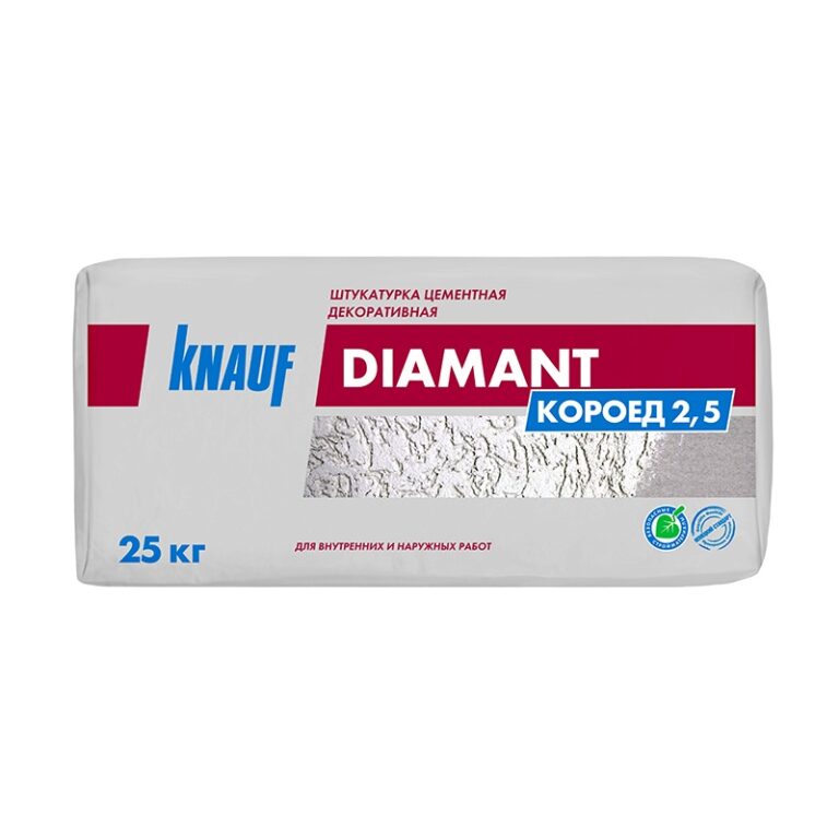 Штукатурка декоративная Knauf Diamant короед 2,5 мм, 25 кг — изображение 2