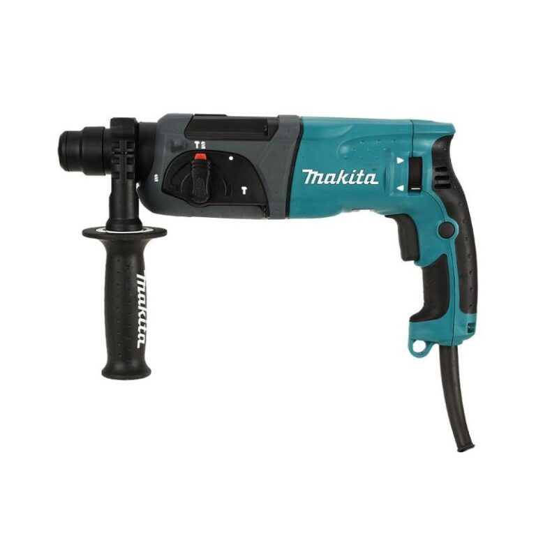 Перфоратор сетевой Makita HR-2470, SDS-plus 24 мм 780Вт 3 режима 2,7Дж, L кабеля=4м, кейс — изображение 5