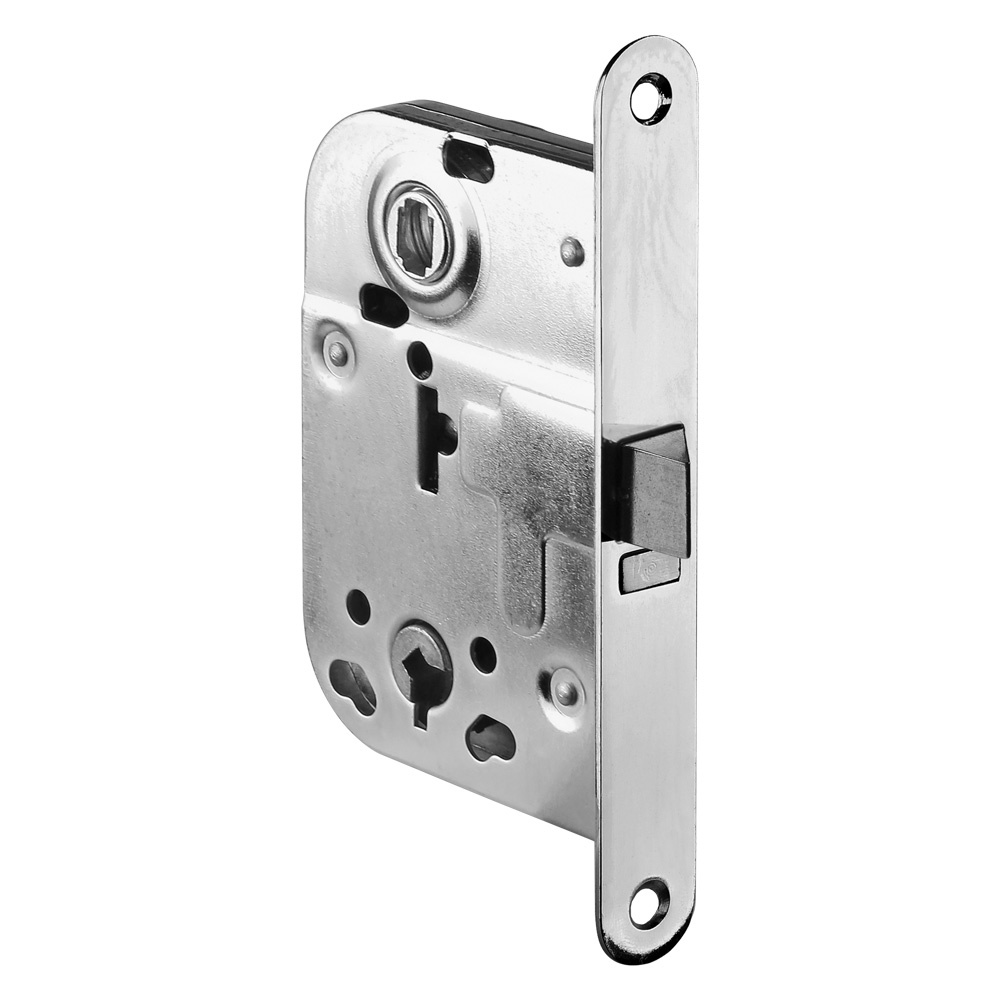 Полотно дверное OLOVI Аризона2 экошпон Венге М10 со стеклом с притвором с замком — изображение 4